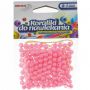 Koraliki plastikowe Brewis 6mm, Różowe - 3
